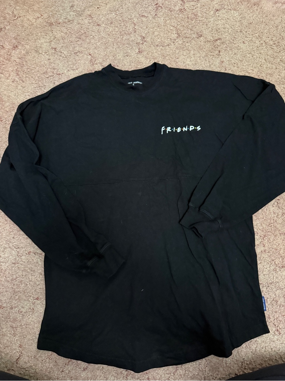 Friends Logo Black “HOW YOU DOIN’?” Spirit Jersey